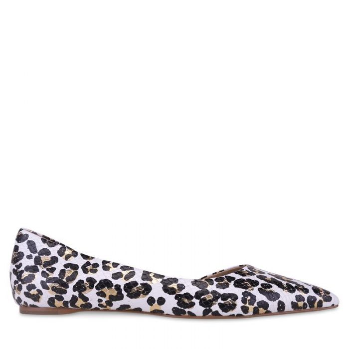 Carrano Amelia Leather Flat Leopard